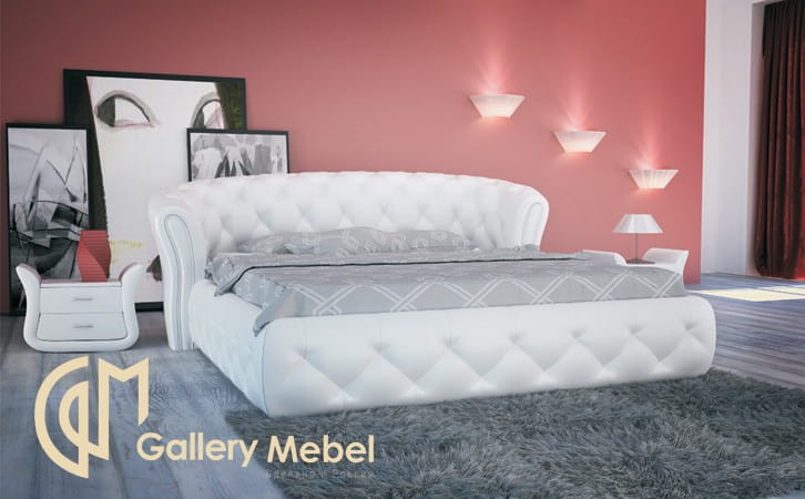 Мягкие кровати Кровать "Letto GM" 1 Gallery mebel