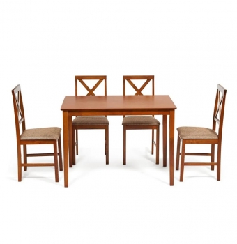Обеденный комплект Хадсон (стол+4 стула)