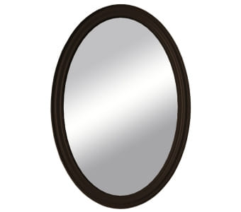 Овальное зеркало "Leontina" Этажерка