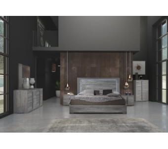  Эвелин серый (150*200) Спальня TUTTO MOBILI