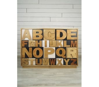 Комод "Alphabeto Birch" на 10 ящиков